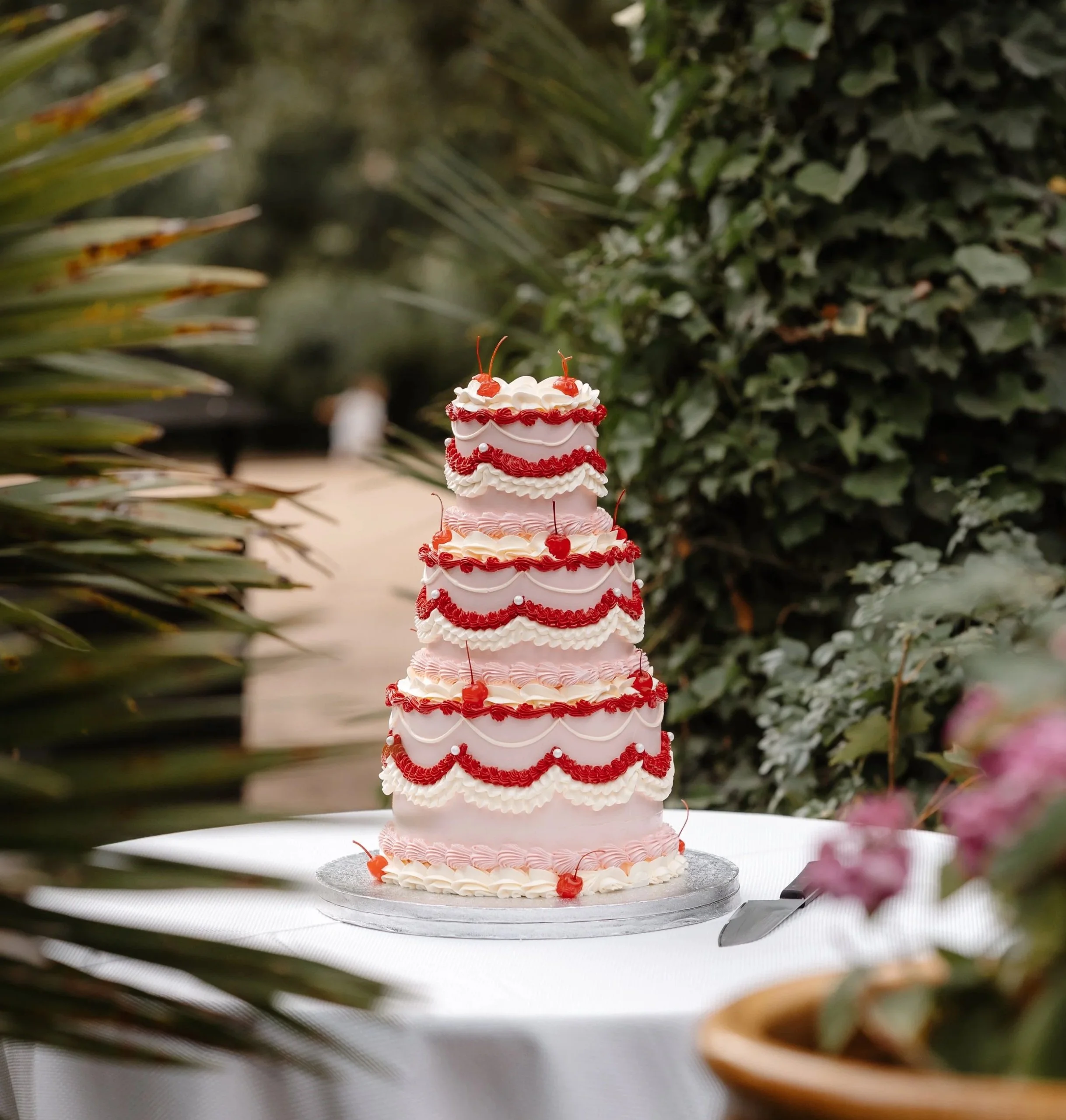 Rosalind | 3 Tiered Wedding Cake | Vintage Cake | Em Cakes